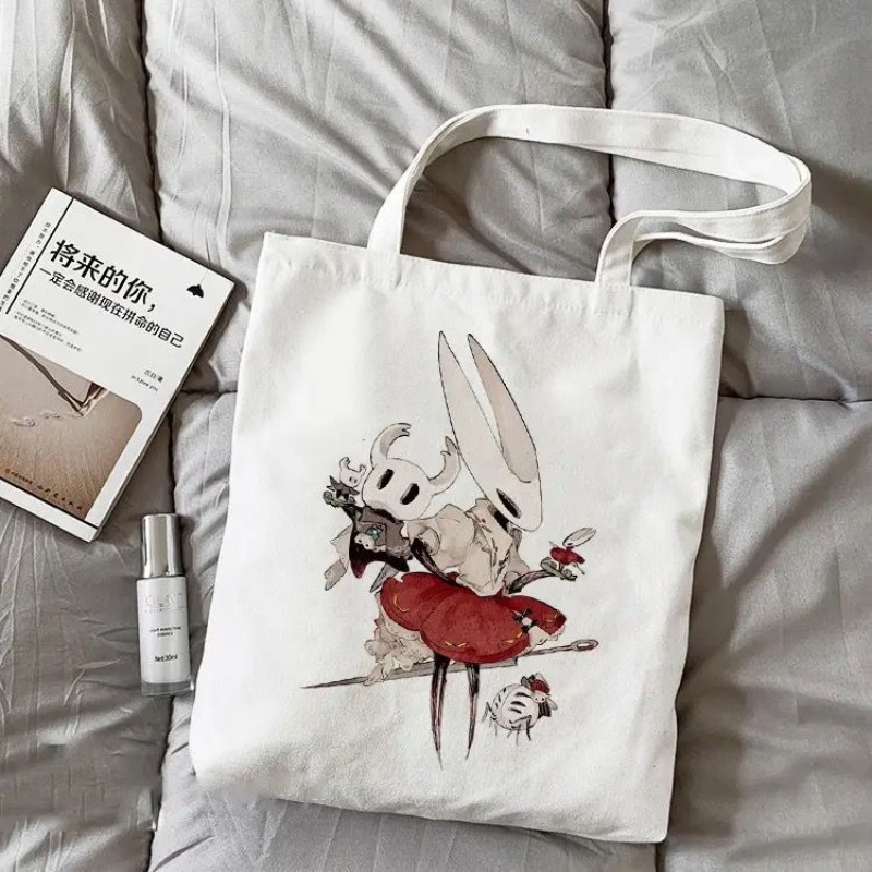 Shopper Tote Canvas - Game Peripheral Hollow Knight Canvas Bag