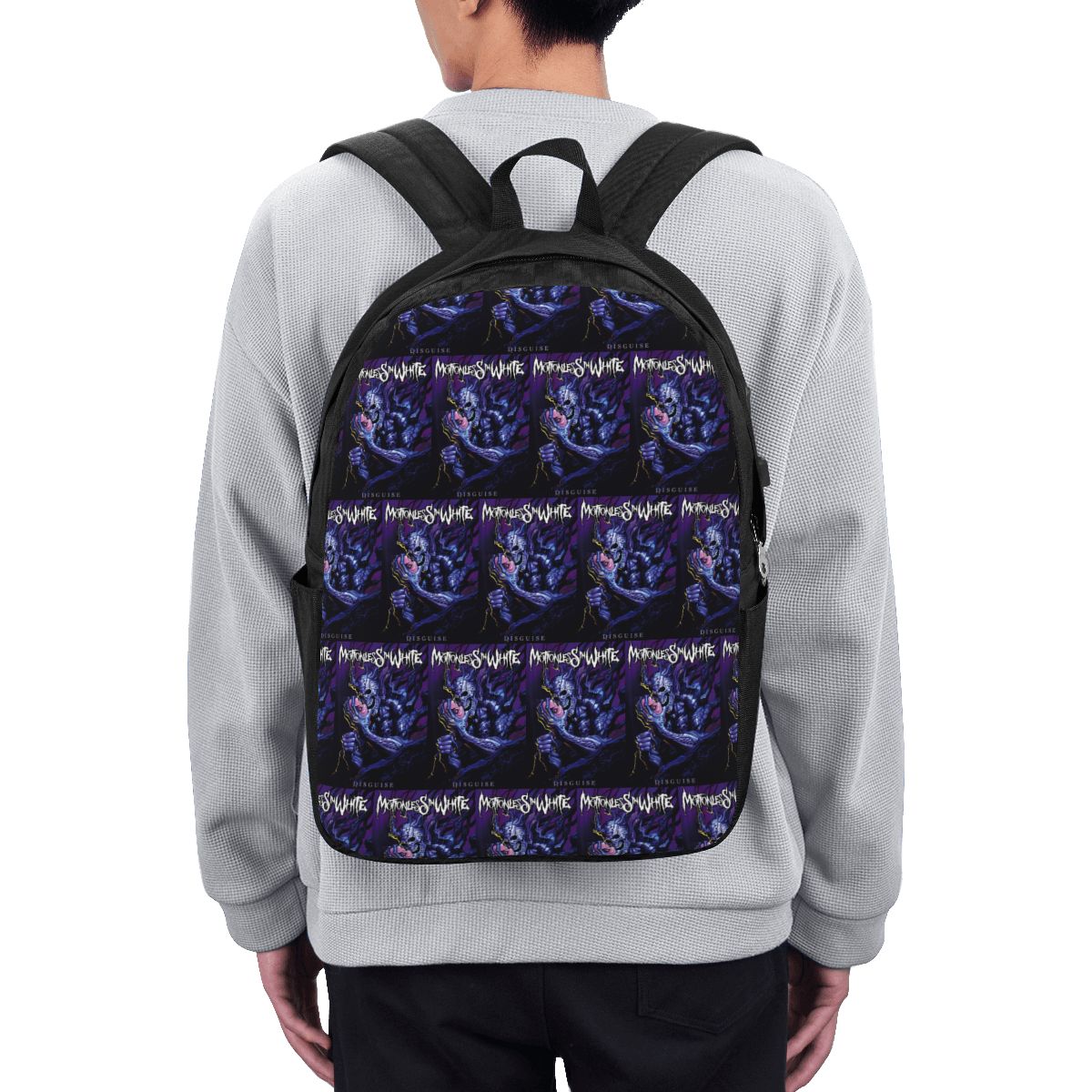 Women Bags For College - Motionless In White Backpack Travel Notebook
