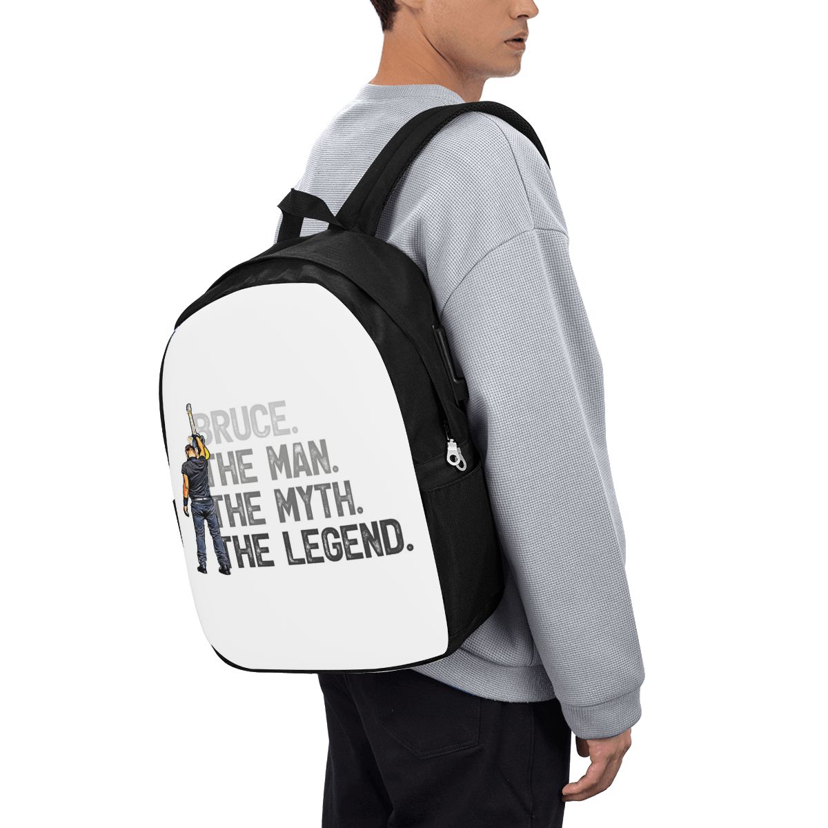 Women Bags For College - Bruce Springsteen Backpack Travel Notebook Bag