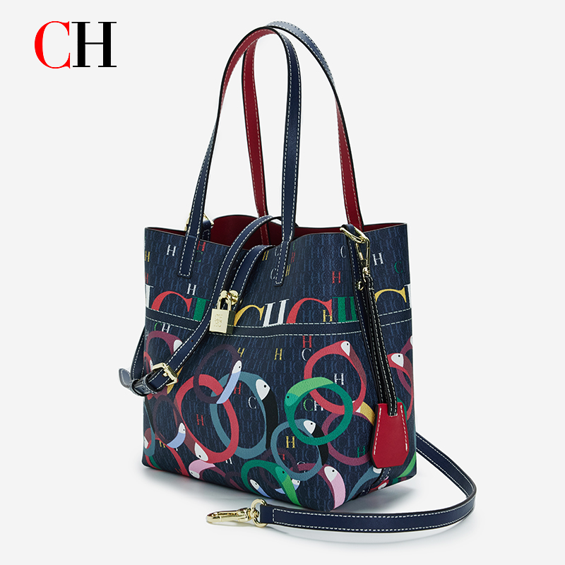 Women'S Bags Everyday - CH Women Large Capacity Printed Tote