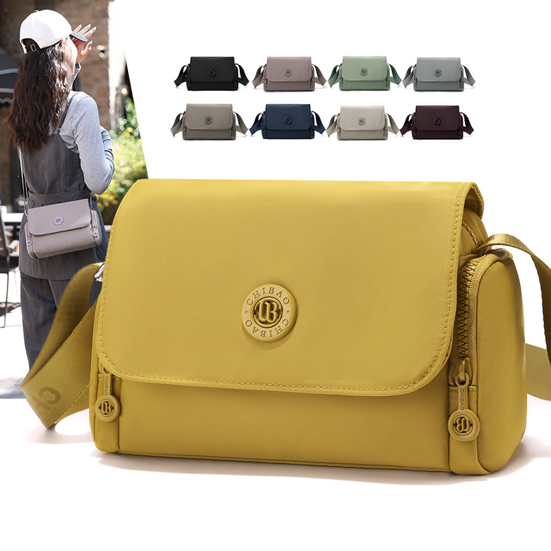 Women Bags Casual - New Waterproof Nylon Bag, Trendy Square