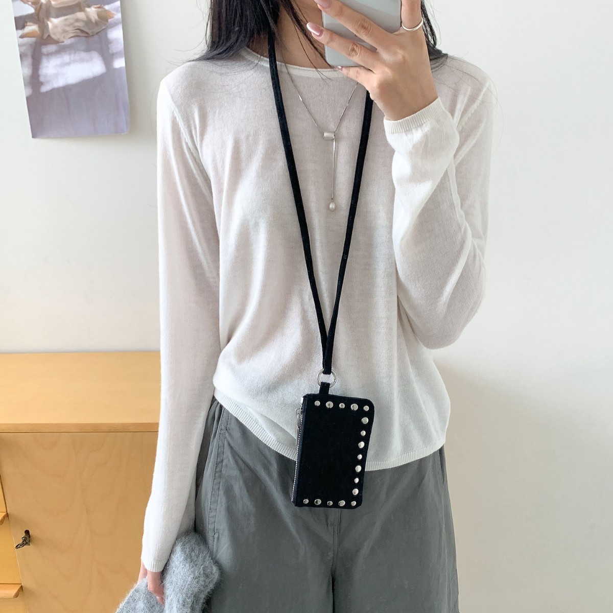 NEW Studded Shoulder Bag Mini  - Women'S Bags Everyday ulasan dan harga