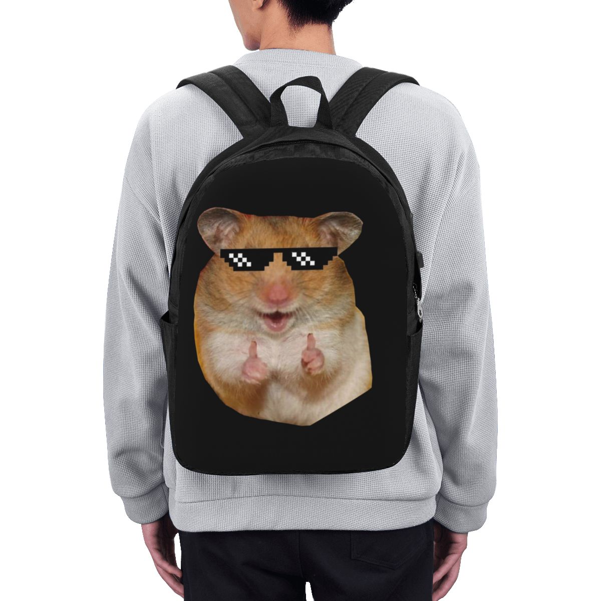 Funny Hamster Backpack Travel  - Women Bags For College ulasan dan harga