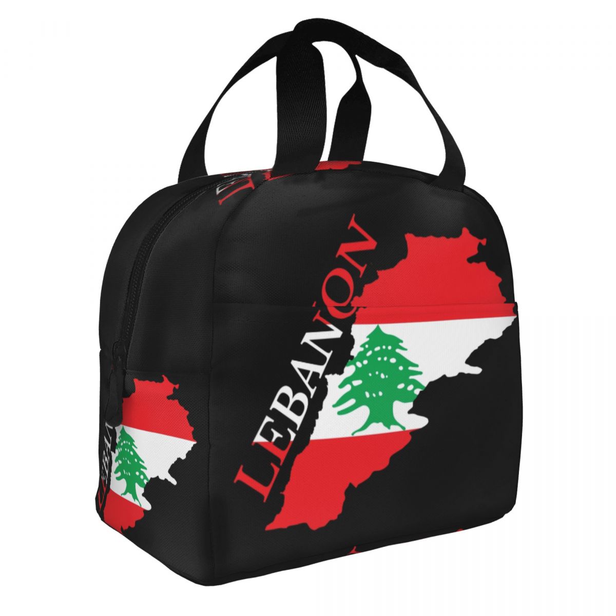 Custom Lebanon Flag Map Portab - Women Bags Lebanon ulasan dan harga