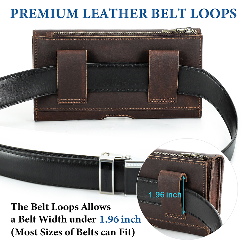 Cowhide Leather Waist Bag Phon - Saddle Bag Leather ulasan dan harga