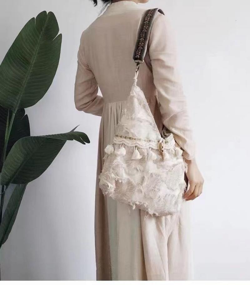 Retro Artistic Ethnic Style Fa - Shopper Tote Canvas ulasan dan harga