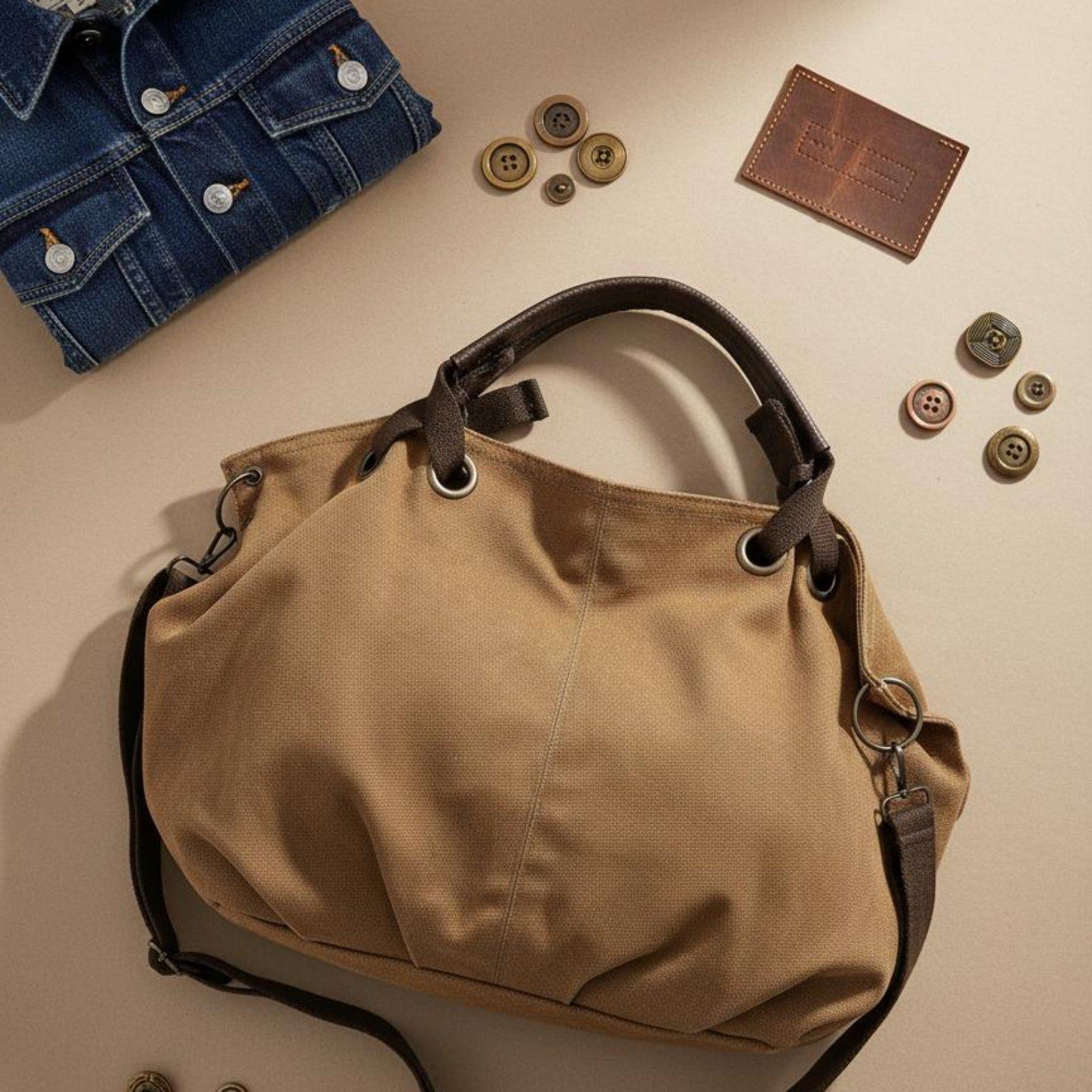 Canvas Carryall Vintage Workwe - Women Bags For Office Use ulasan dan harga