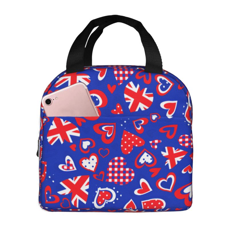 Flag Of The UK Insulated Lunch - Women Bags In Uk ulasan dan harga