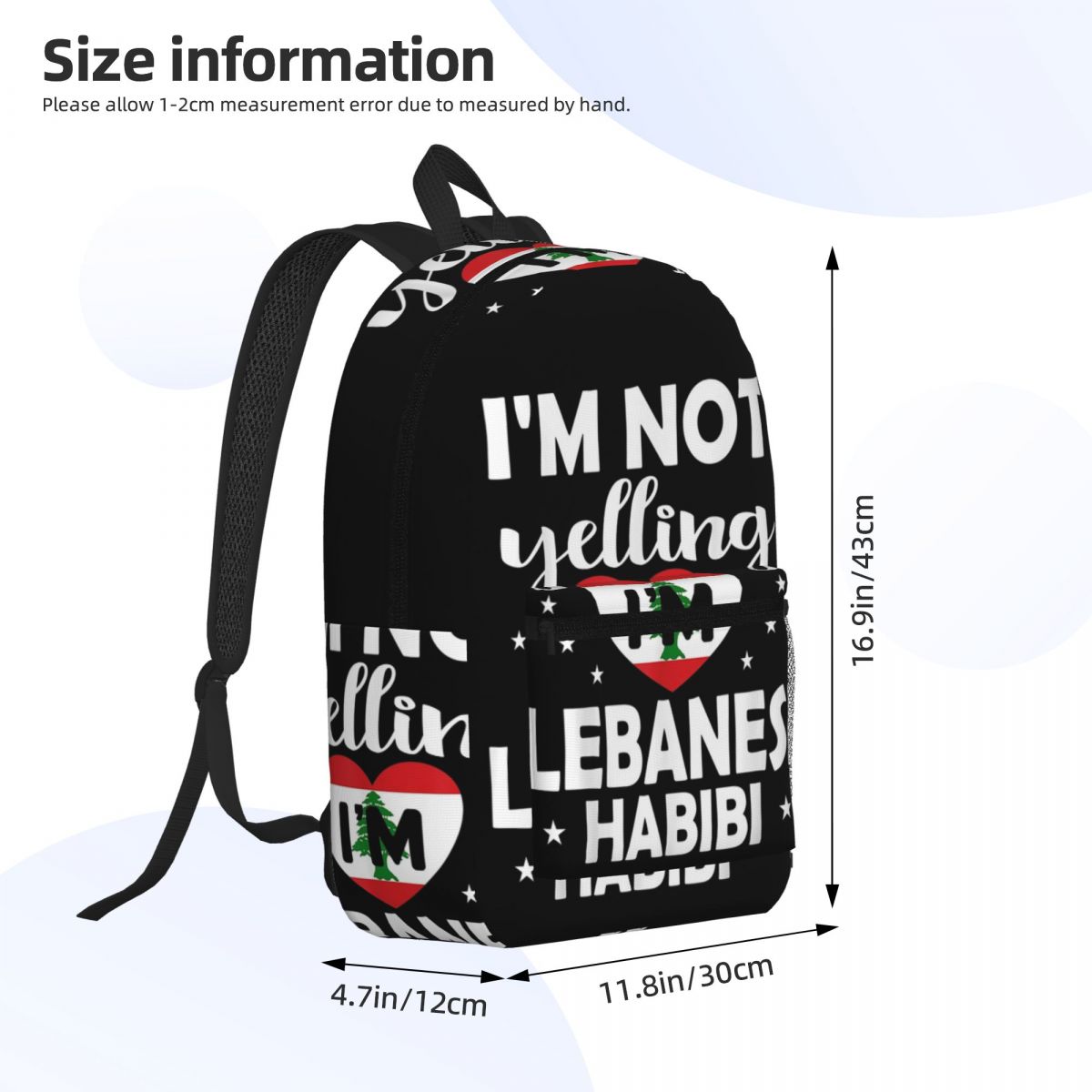 Lebanese Flag Lebanon Heritage - Women Bags Lebanon ulasan dan harga