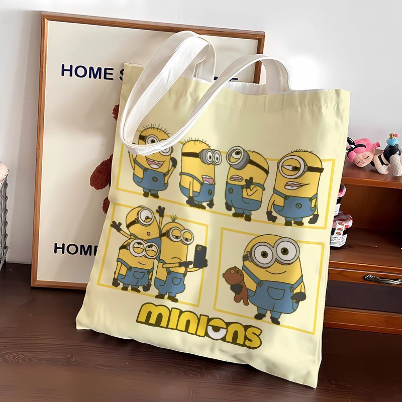 Minions movie animation cartoo - Shopper Tote Canvas ulasan dan harga
