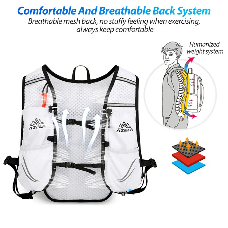 NEW Breathable Hydration Vest  - Women Bags Polene ulasan dan harga