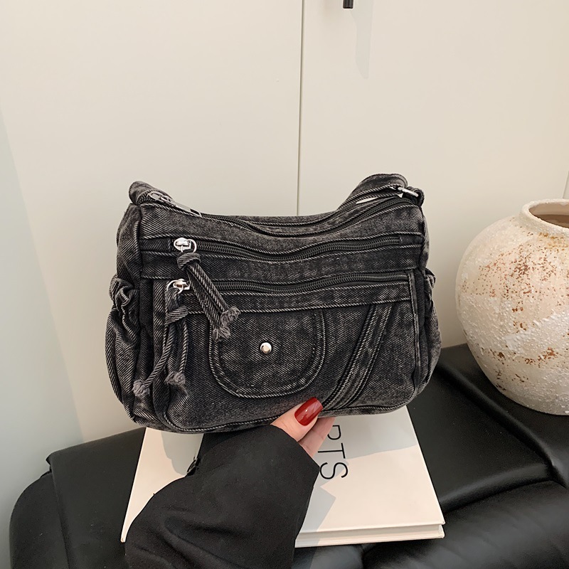 Street Style Retro Blue Denim  - Women'S Kipling Bags ulasan dan harga