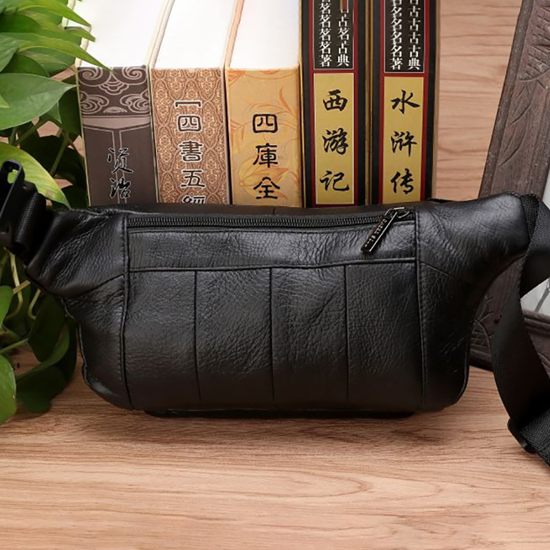 Men Waist Fanny Bags Sling Che - Saddle Bag Leather ulasan dan harga