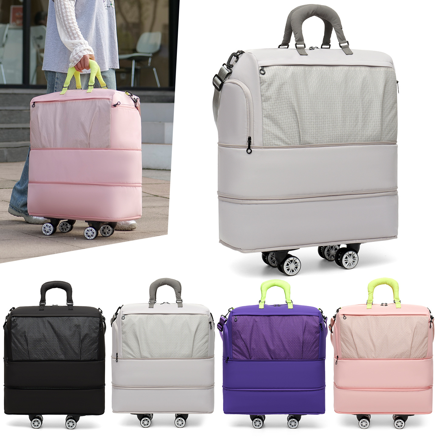 Unisex Travel Large Capacity R - Women'S Kipling Bags ulasan dan harga