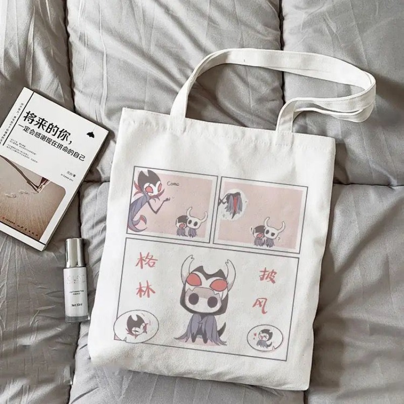 Game Peripheral Hollow Knight  - Shopper Tote Canvas ulasan dan harga