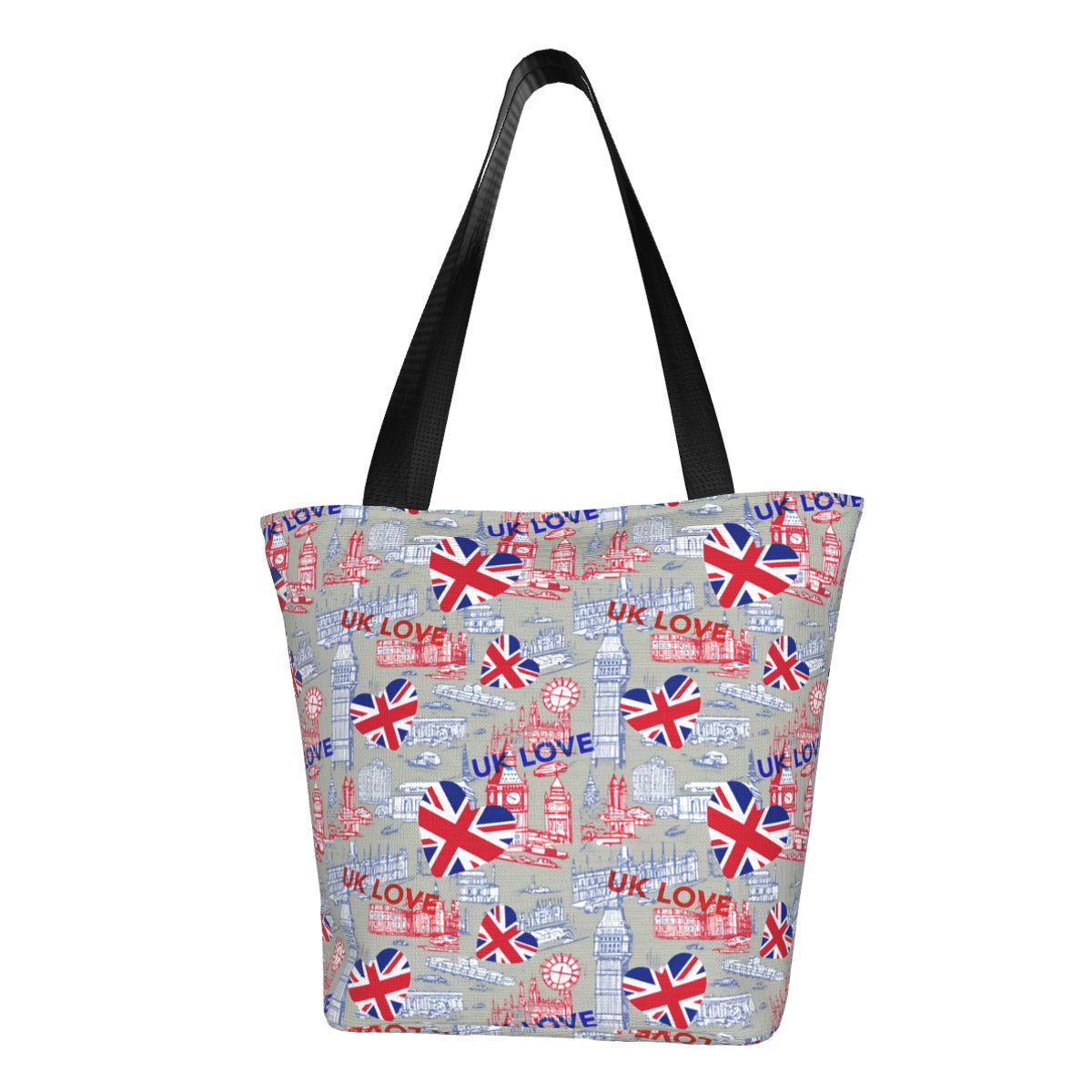Custom Flag Of The UK Love Gro - Women Bags In Uk ulasan dan harga