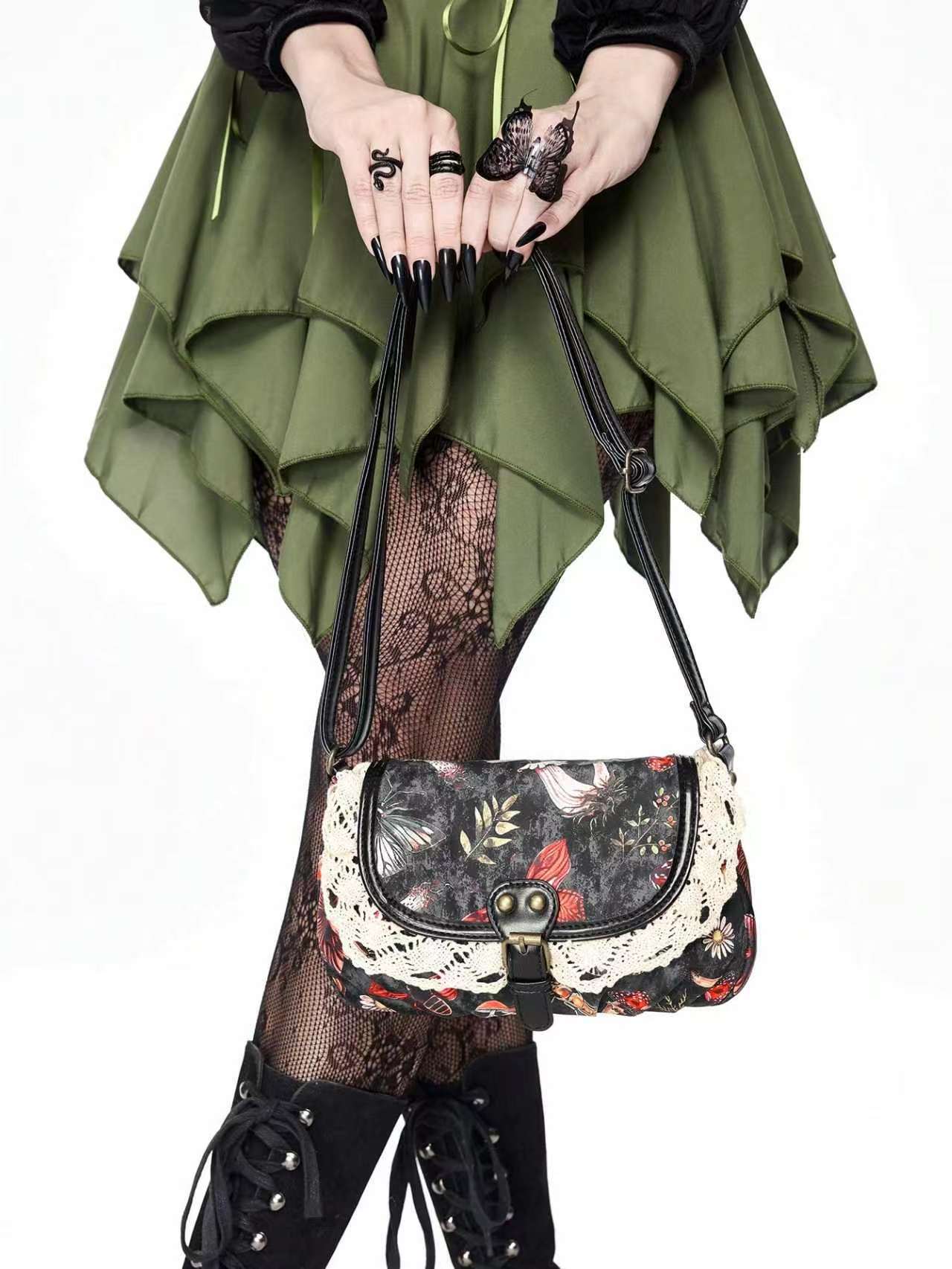 Retro Korean Japanese Style Fl - Women'S Kipling Bags ulasan dan harga