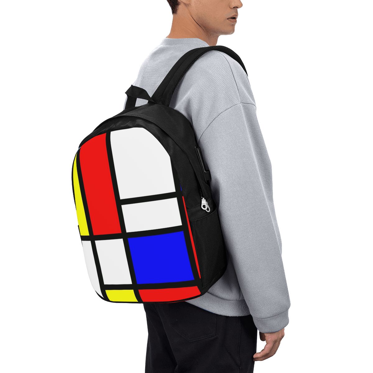 Piet Mondrian Composition  Bac - Women Bags For College ulasan dan harga