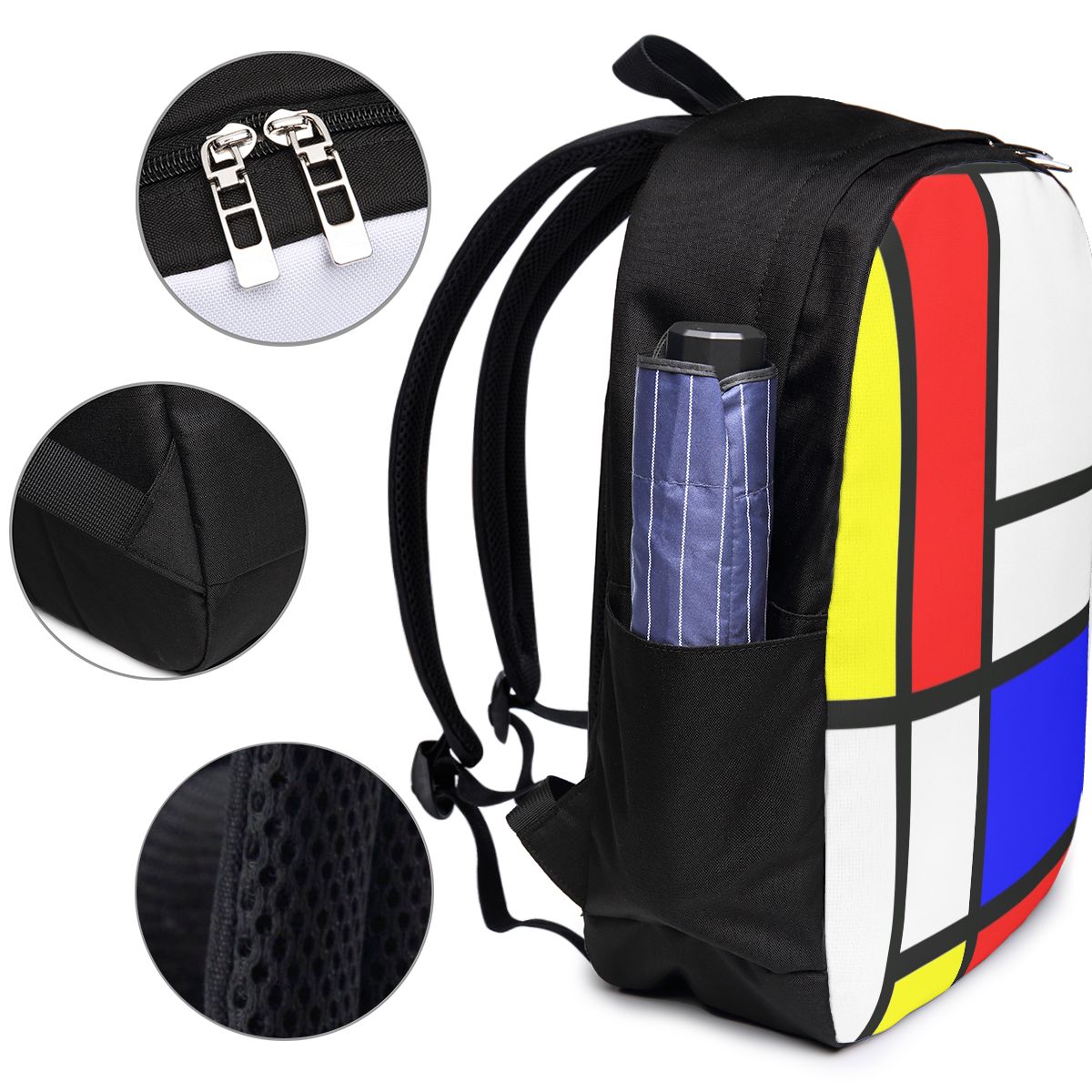 Piet Mondrian Composition  Bac - Women Bags For College ulasan dan harga