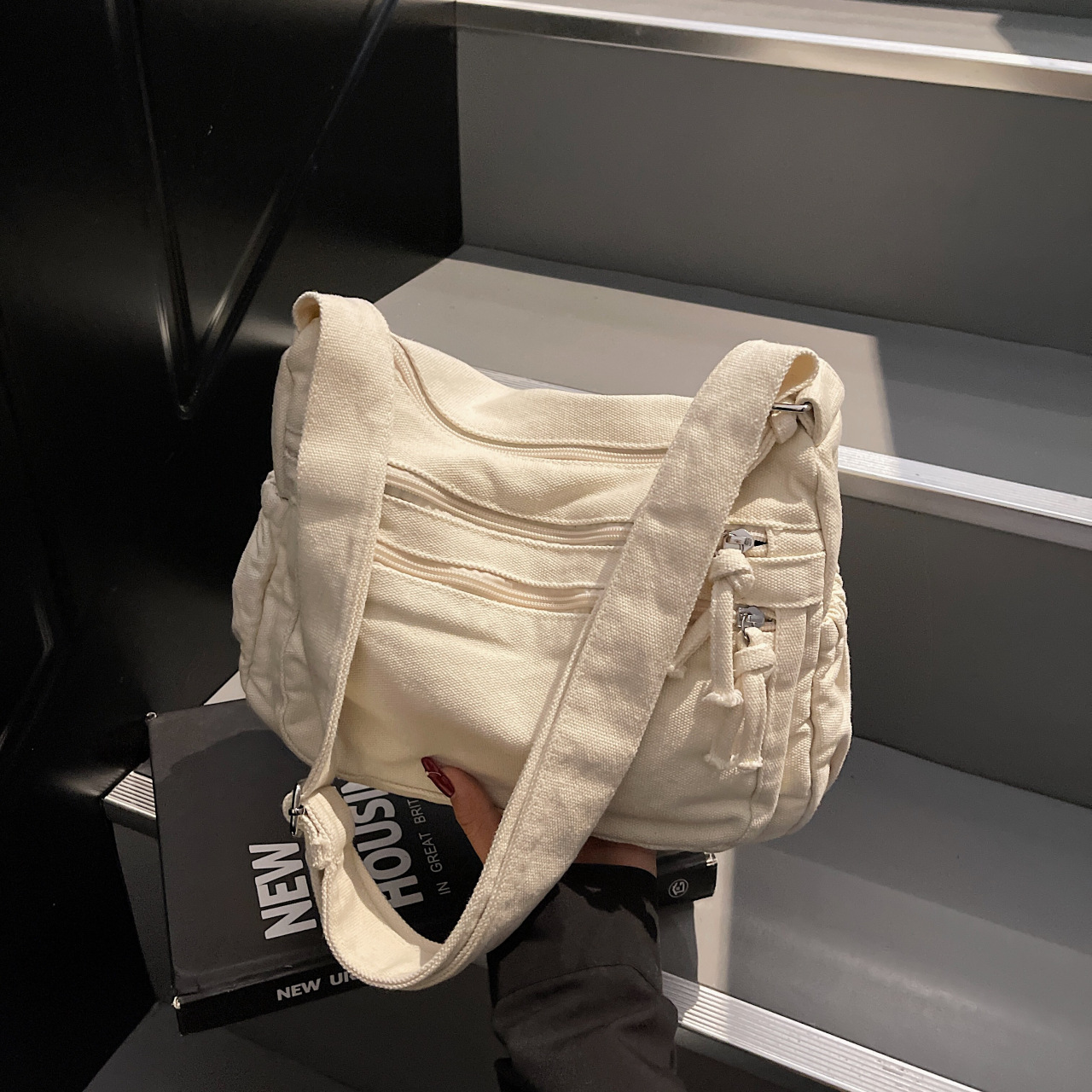 New Fashionable Simple Canvas  - Women'S Kipling Bags ulasan dan harga