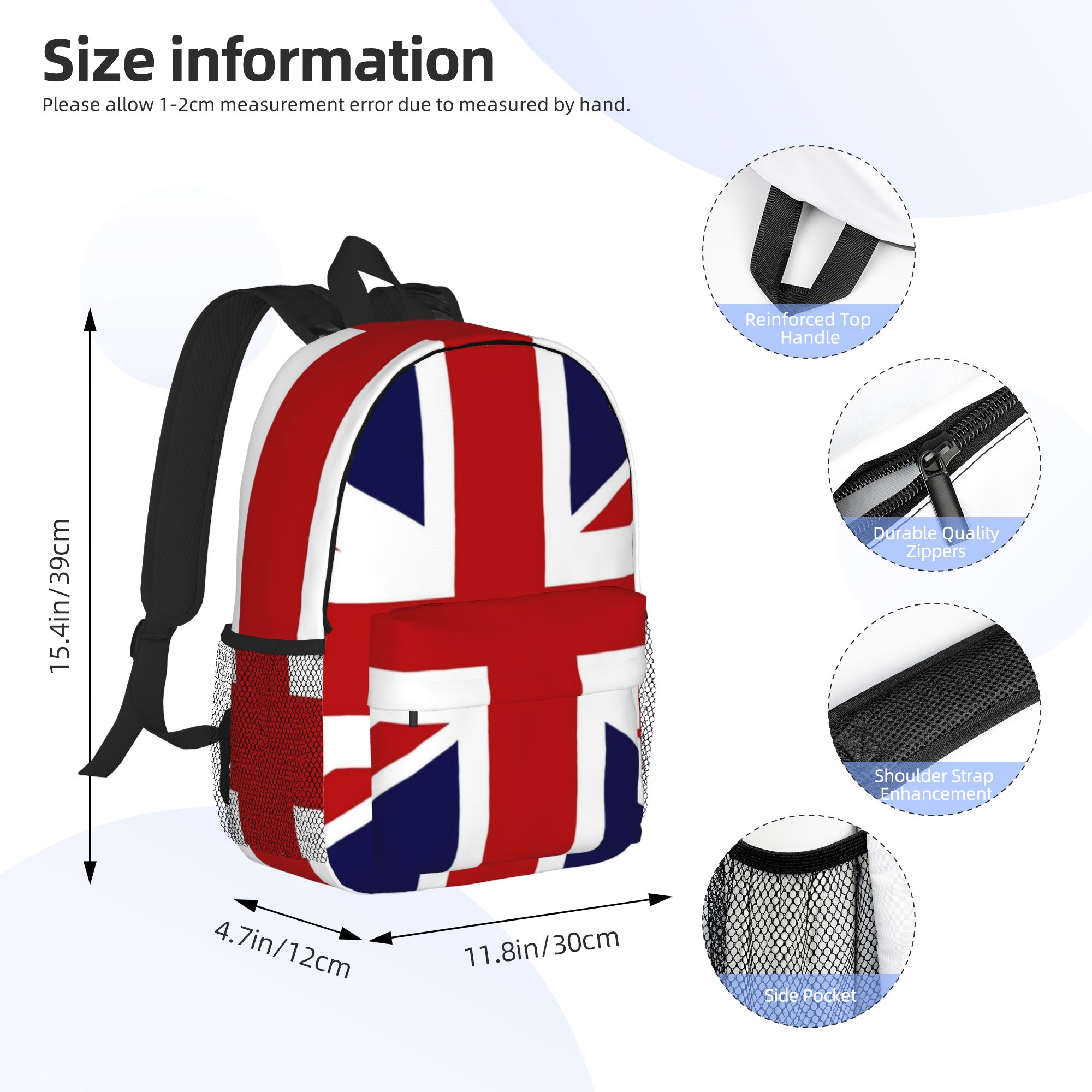 Union Jack Flag Of The UK Back - Women Bags In Uk ulasan dan harga