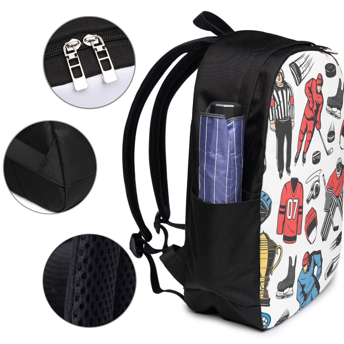 Ice Hockey Players On Rink Bac - Women Bags For College ulasan dan harga
