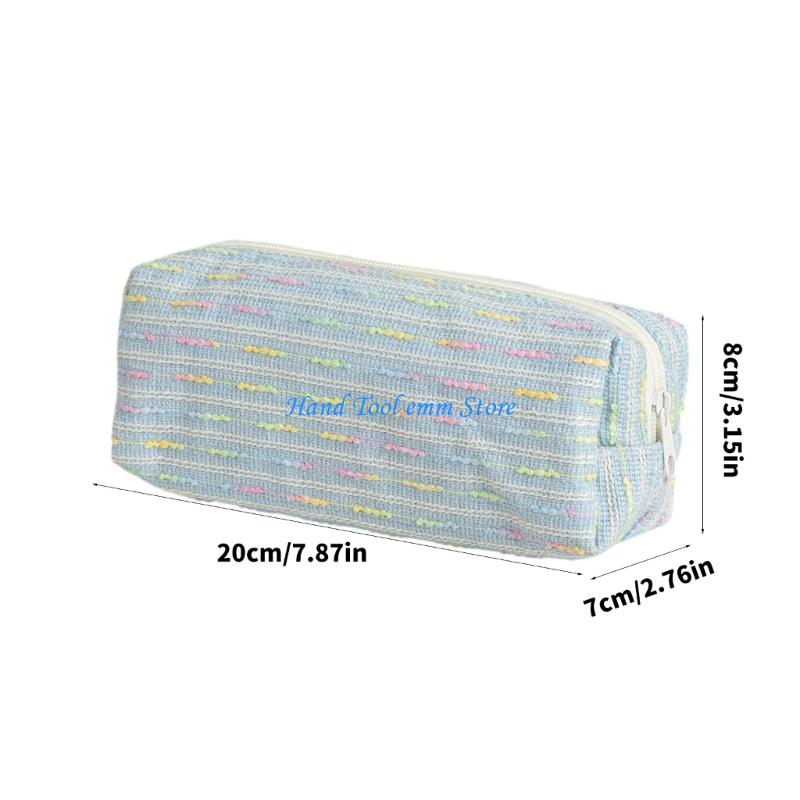 H37F Colorful Fabric Pencil Ca - Women Bags For Office Use ulasan dan harga
