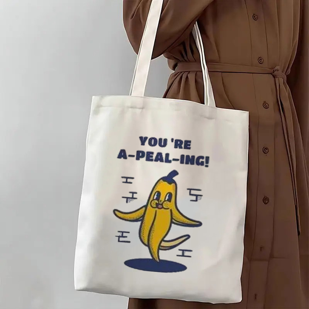 Retro Illustration Print Relax - Women Bags For Office Use ulasan dan harga