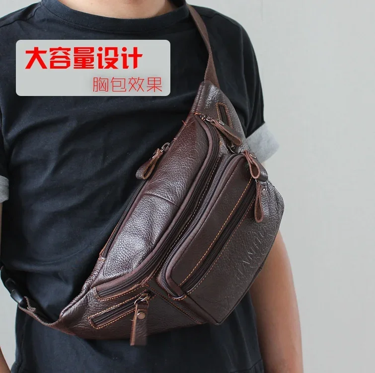 Genuine Cowhide Leather Waist  - Saddle Bag Leather ulasan dan harga
