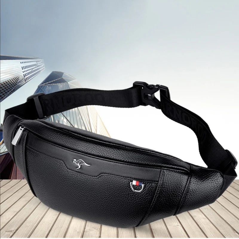 Business Leather Waist Bag Mul - Saddle Bag Leather ulasan dan harga