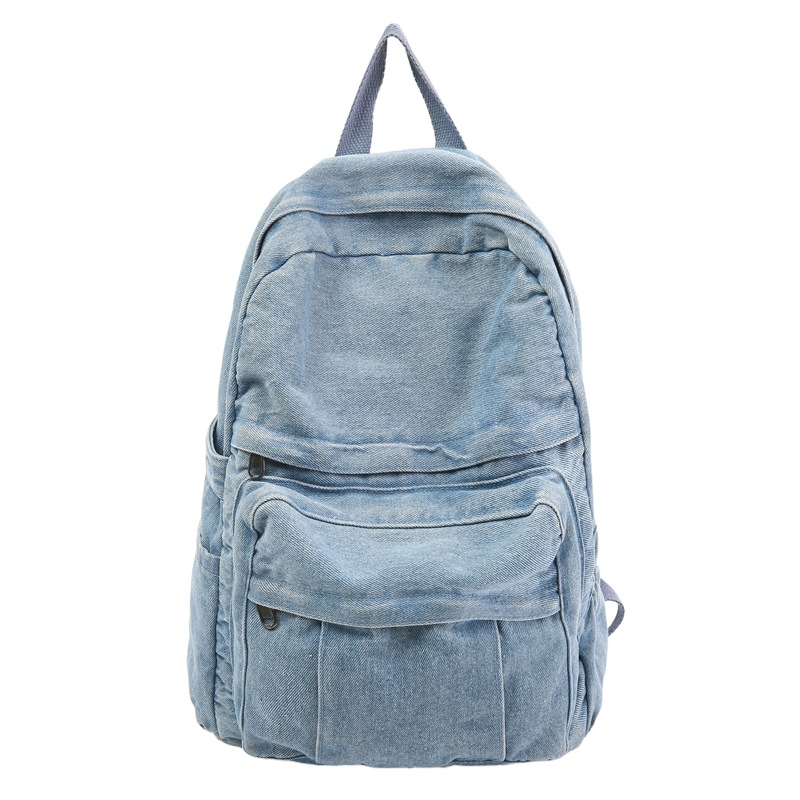 Retro denim backpack large cap - Women'S Kipling Bags ulasan dan harga