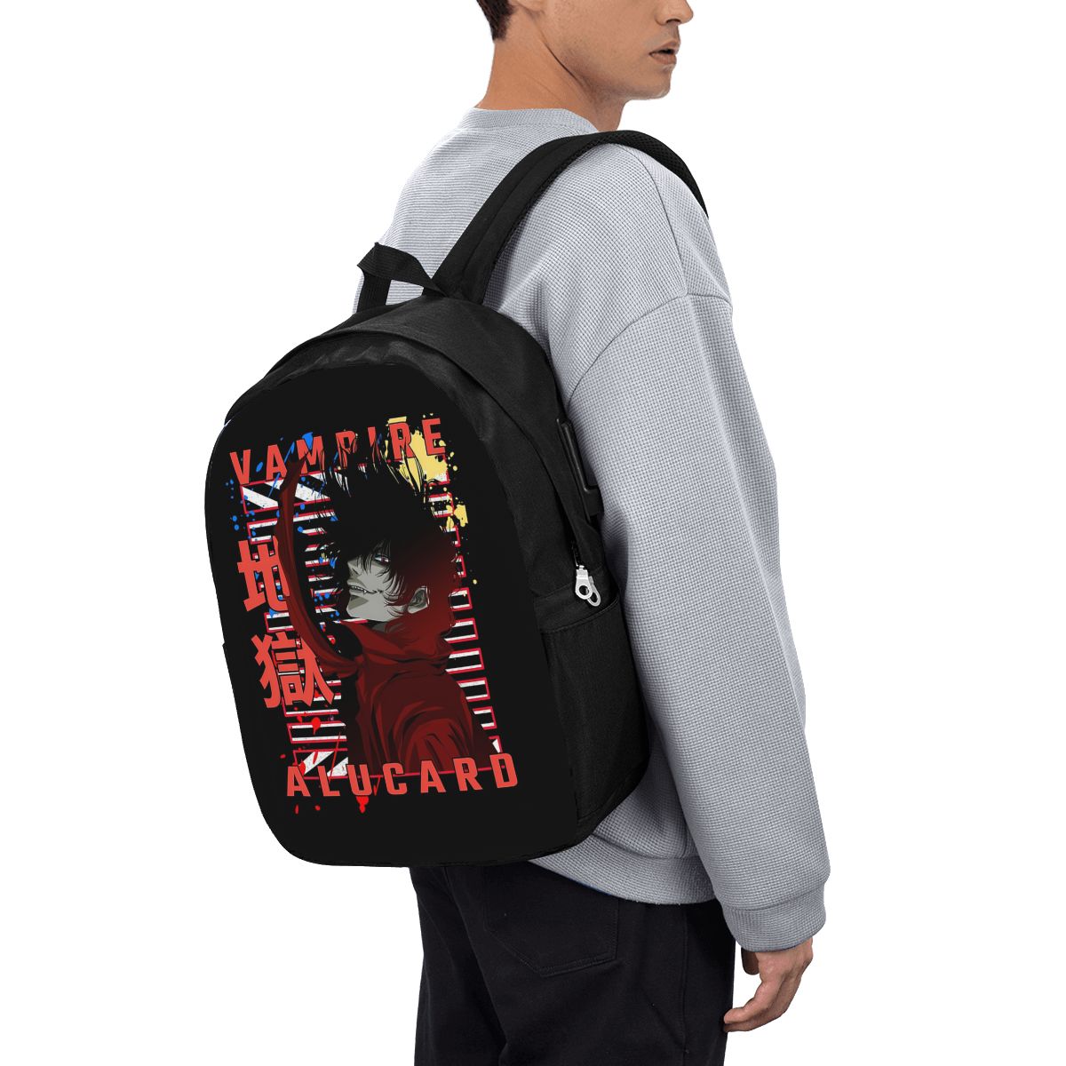 Alucard Hellsing Manga Backpac - Women Bags For College ulasan dan harga