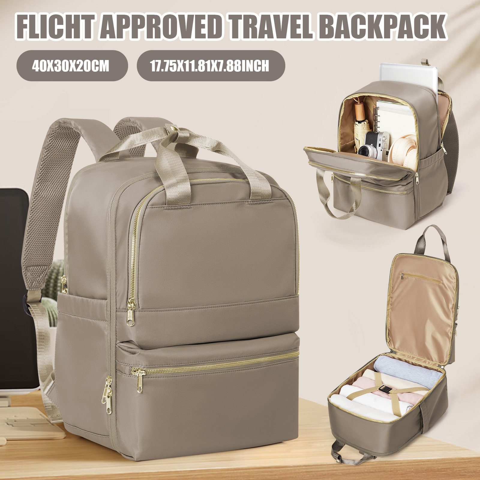 Ryanair 40x30x20 Travel Backpa - Women Bags Casual ulasan dan harga