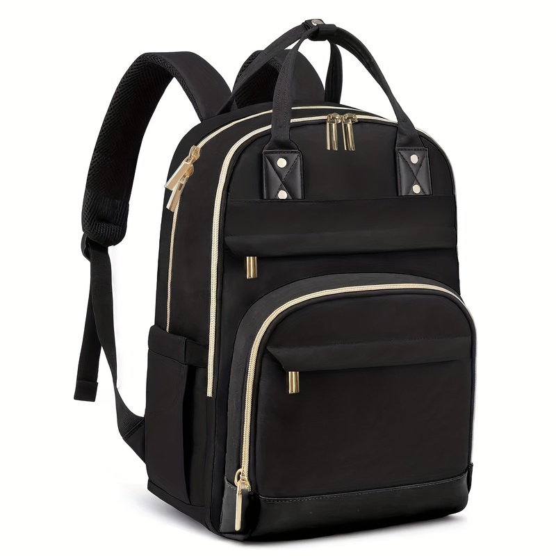 Women Two Tone Laptop Backpack - Women Bags Casual ulasan dan harga