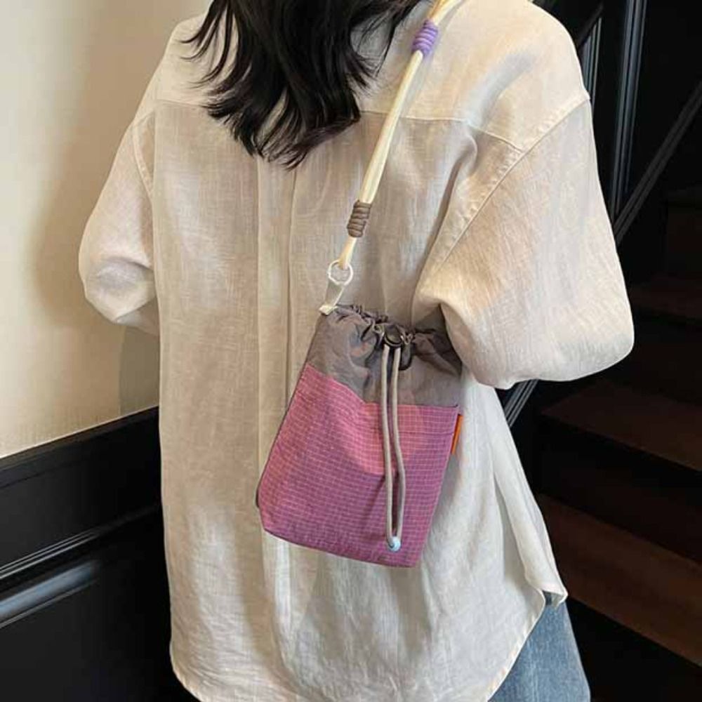 Shoulder Strap Small Drawstrin - Women Bags Polene ulasan dan harga