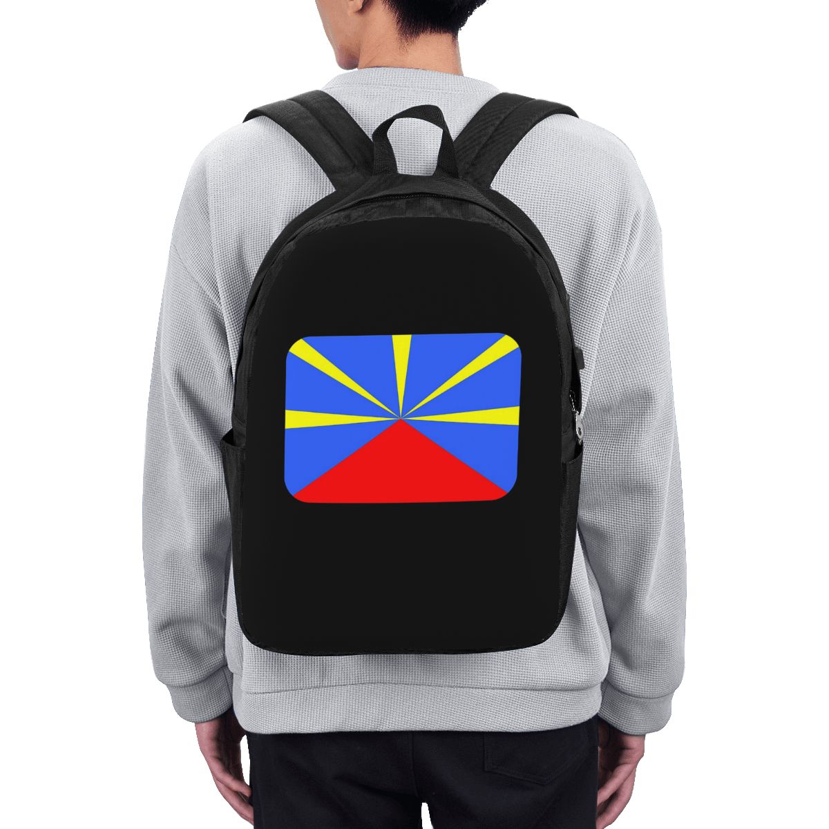 974 Reunion Island Flag Backpa - Women Bags For College ulasan dan harga