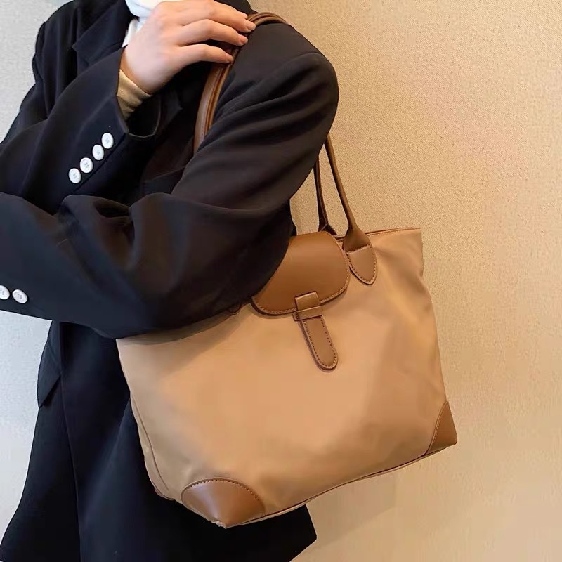 Women Oxford Nylon Tote Bag La - Women Bags Polene ulasan dan harga