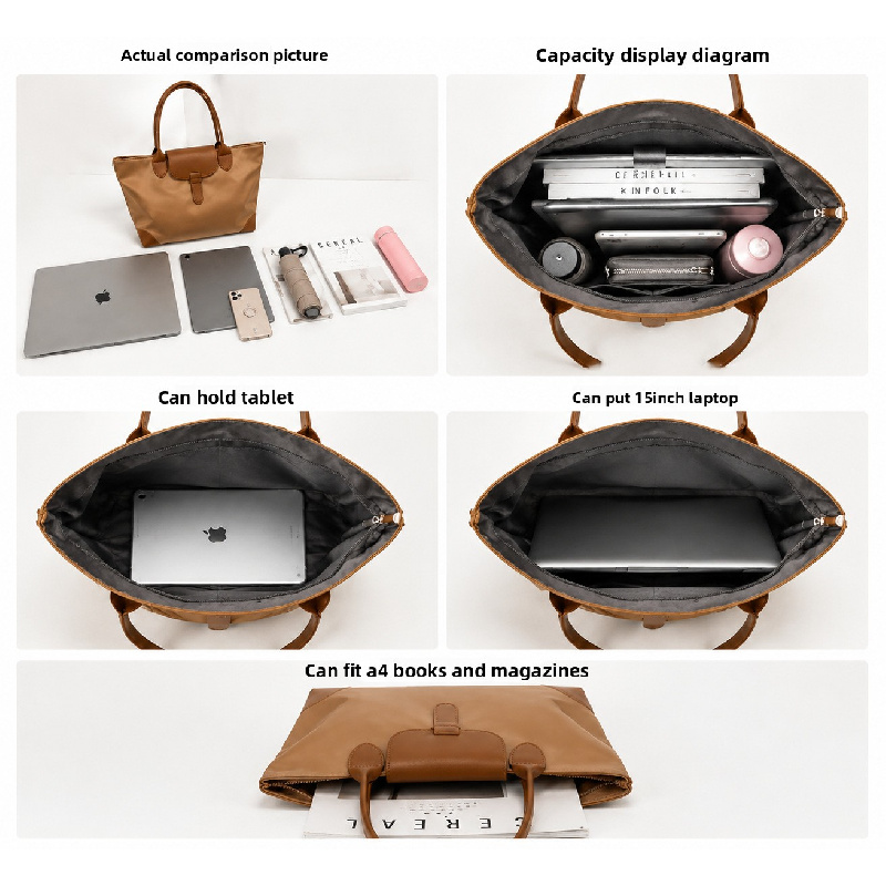 Women Oxford Nylon Tote Bag La - Women Bags Polene ulasan dan harga