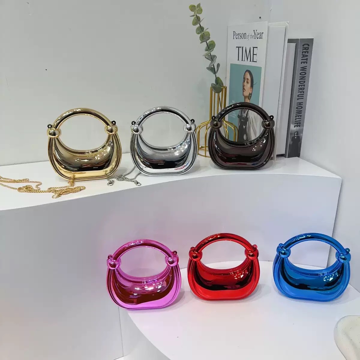 Mini Golden Evening Bag Purses - Women'S Bags Everyday ulasan dan harga