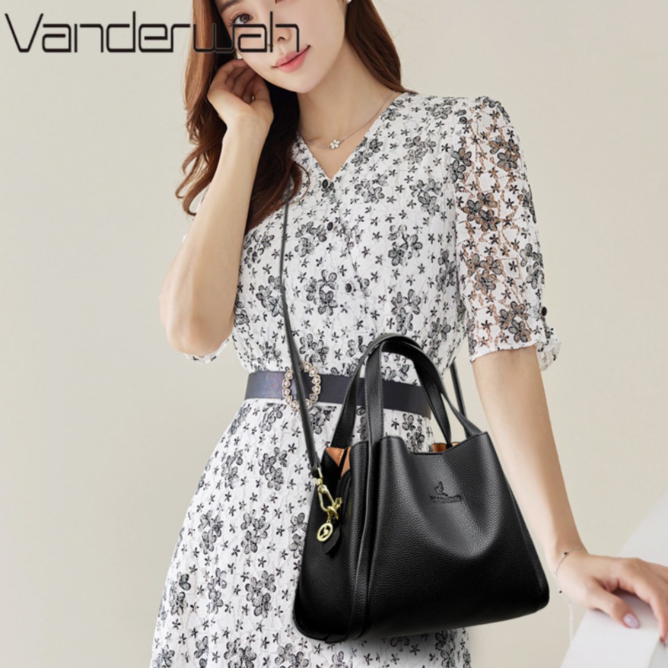 VANDERWAH Genuine Brand Soft L - Women Bags High End Brands ulasan dan harga