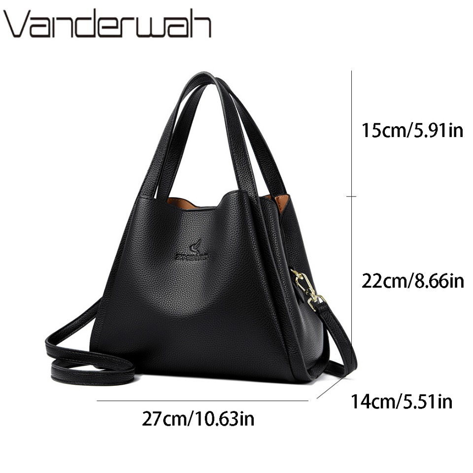 VANDERWAH Genuine Brand Soft L - Women Bags High End Brands ulasan dan harga