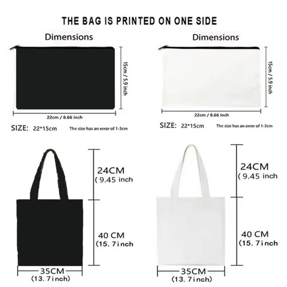 London UK Graphic Canvas Tote  - Women Bags In Uk ulasan dan harga