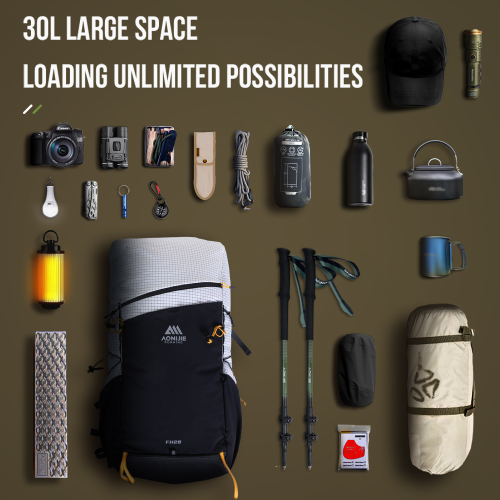 AONIJIE 30L Hiking Mountain Ba - Women Bags Polene ulasan dan harga