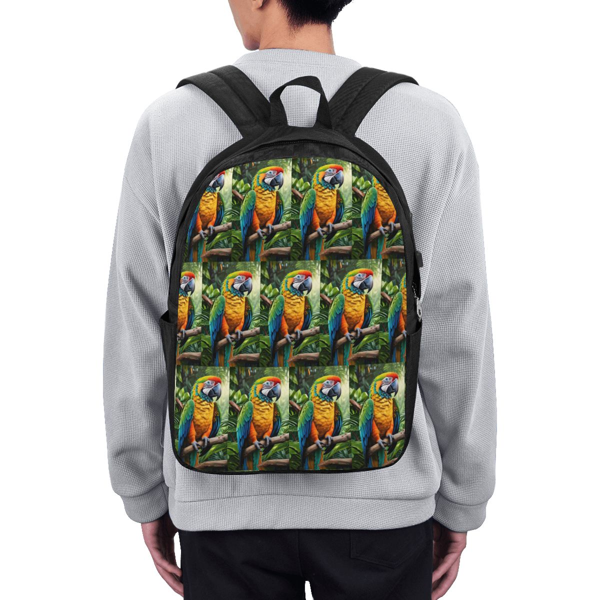Cute Macaw Parrots Backpack Tr - Women Bags For College ulasan dan harga
