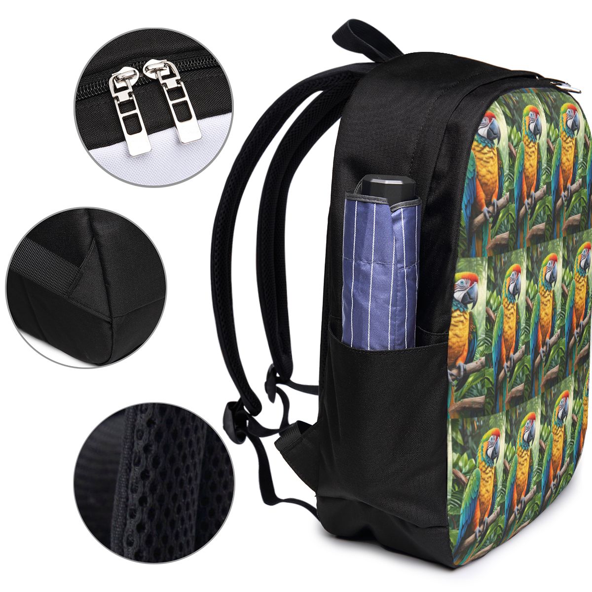 Cute Macaw Parrots Backpack Tr - Women Bags For College ulasan dan harga