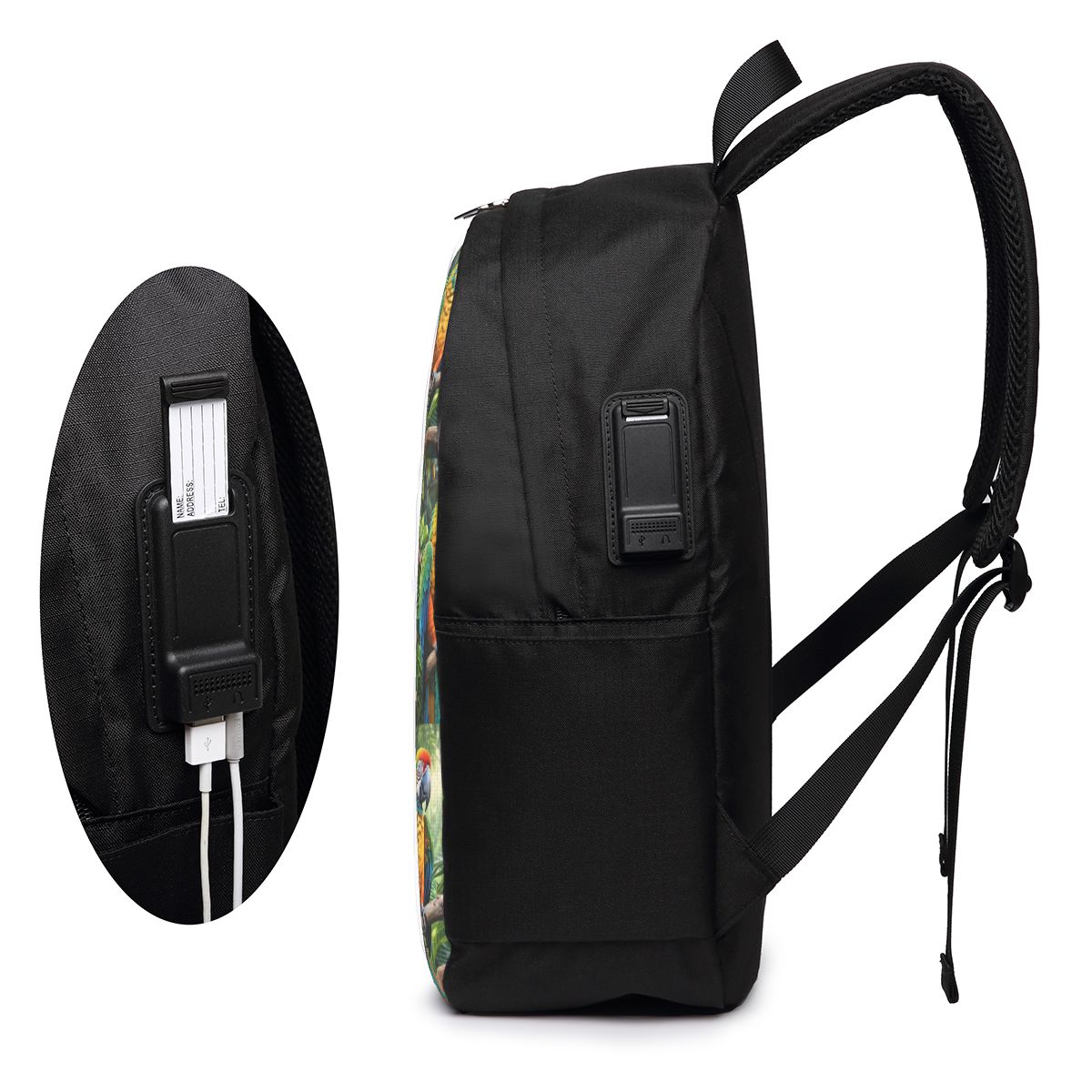 Cute Macaw Parrots Backpack Tr - Women Bags For College ulasan dan harga