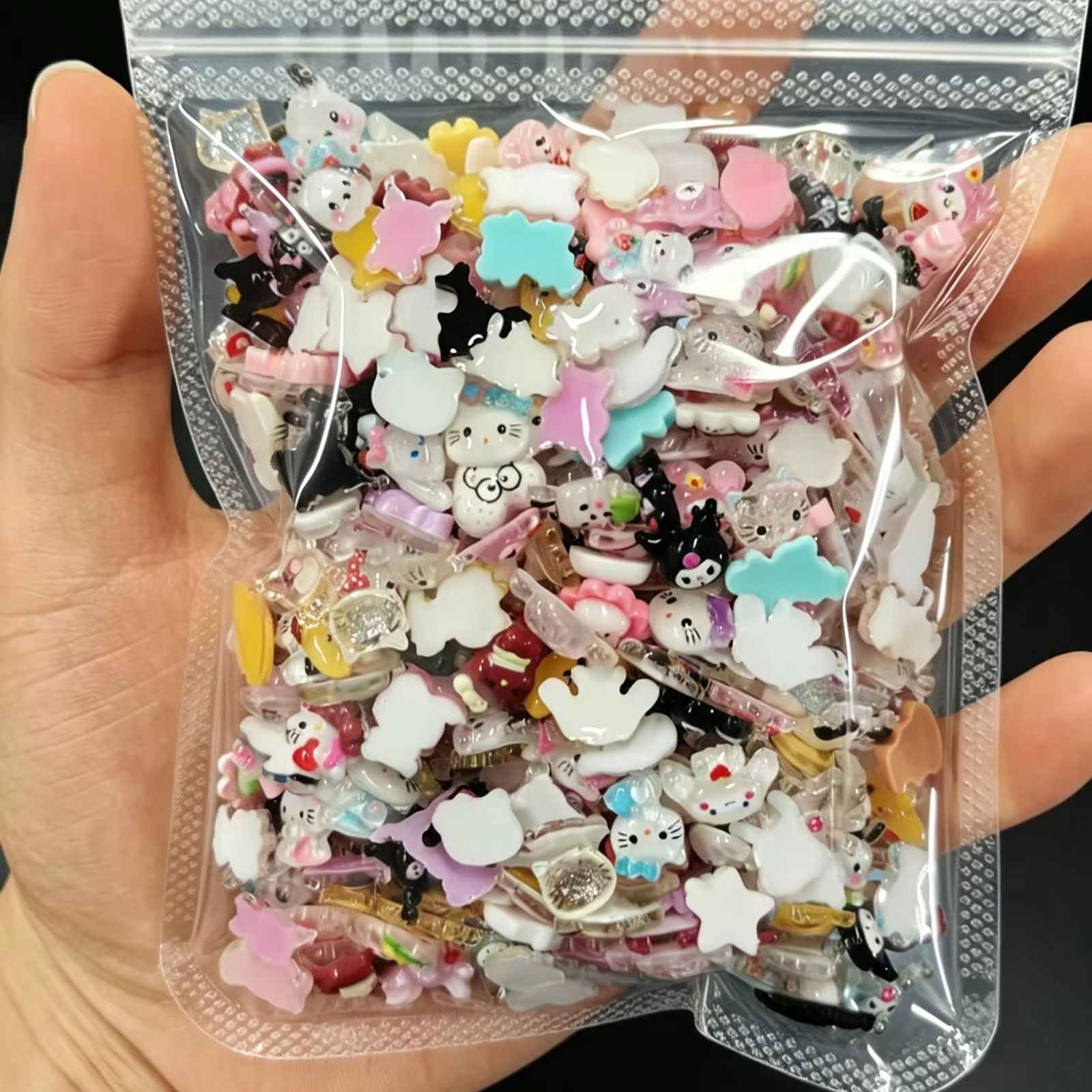 100g Mixed Cartoon 3D Resin Na - Women Bags Under 500 ulasan dan harga