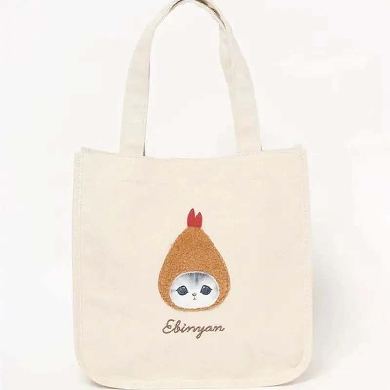 Japanese Mofusand Same Style N - Shopper Tote Canvas ulasan dan harga