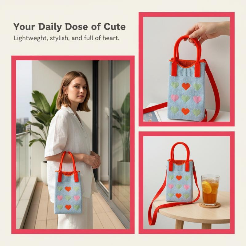 Fashion Knitted Mini Shoulder  - Women'S Bags Everyday ulasan dan harga